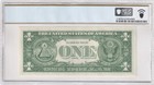 1957  1 Silver Certificate Error W  Mismatched Serial Numbers    pcgs64 Ppq    low  