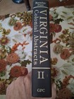 Virginia Colonial Abstracts Vol Ii By Beverley Fleet  hc  1988  Genealogical 