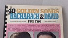 40 Golden Songs Of Bacharach   David Vintage Sheet Music Book