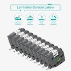 Tze-231 Tz-231 10pk For Brother P-touch 12mm White Standard Laminated Label Tape