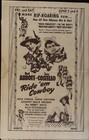 All Through The Night Local Theater Herald 1942 Humphrey Bogart 