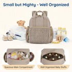 Diaper Bag Backpack Small Diaper Backpack Travel Baby Bag Quilted Diaper Bag    