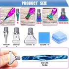 Diamond Art Tools Painting Accessories Kits With Blue Pen Silver 3