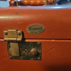 Maximillion Ny Train Case     1950s Vintage Leather With Brass Hardware