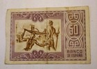 1937 Spain  Bilbao 50 Pesetas Note  Pick S564 Very Good To Fine