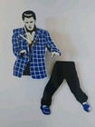Elvis Presley Swinging Hips Pendulum Wall Clock Blue Suite 13  Read