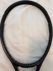 Rare Wilson Pro Stock Blacked Out Pro Staff Rf97 Autograph Tennis Racket Federer