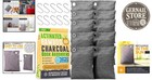 Bamboo Charcoal Odor Eliminators - 10 Unscented Purifying Bags For Fresh Air