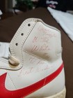 Vintage Early 80 s Nike Legend High Denver Nuggets Game Worn Shoes Willie White