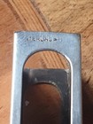 Sterling Silver Engraved Matchbox Cover  