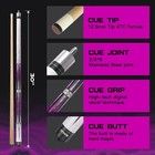 Feshir 58 Inch 20oz Maple Billiard Pool Cue Stick Set With 12 5 Mm Tip