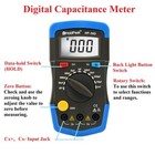 Multimeter Digital Capacitance 200pf-20mf Meter Capacitor Tester Measure Tool