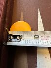 Complete Vintage Crisloid Cork Backgammon Set  Brown Swirl butterscotch Bakelite