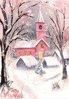 From Original Painting Framed Print 1 12 Dollhouse Miniature Signed Kathy Manuel