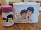 1977 Donnie   Marie Osmond Short-hair Vinyl Lunchbox   Thermos
