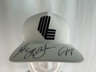 Bryson Dechambeau   Paul Casey Autographed Liv 110 Flexfit Tech Cap Read 