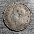 Canada 50 Cents 1951 Silver Coin George Vi
