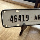 Vintage  Arlington  Va License Plate 1958  41874