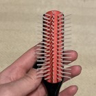 Vintage Denman Classic Styling Hair Brush D143 With 5 Row Black 7 5 