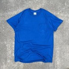 Vintage 80s Roebucks Sears Single Stitch Blank Pocket Tee