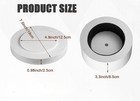 Large Microwave Kiln Kit 15 Pcs Glass Fusing For Diy Jewelry