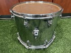Vintage Rare Slingerland 15    Tom 1970s - Chrome Over Wood