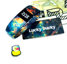 Zox   lucky Ducky   Silver Strap Small Mys fg Wristband W card   Magnet