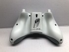 Genuine Microsoft Xbox 360 Wireless Controller White - Vg Refurbished -free Ship