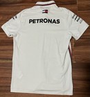 Mercedes Amg Petronas F1 Team Polo Shirt White Men   s Large