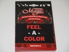 Feel The Color Magic Trick - Close-up  Street  Pocket  Mind Reading Paper Magic 