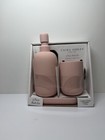 Laura Ashley Pink Bath Accessories Set With Soap Dispenser  Tumbler   Tray