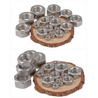 M1 To M30 Metric Hexagon Full Nuts Lock Nuts Din 934 201  A2  A4 Stainless Steel