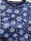 Nautica Women s 2-piece Fleece Pajama Sleepwear Set Blue Snowflakes Size M