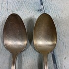 2 Vintage Hotel Ambassador Silver-plate Soup Spoons International Silver Co 
