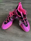 Adidas Us 13 5 Men s Pink Black Lifestyle Basketball Dame Certified 3 Ji1545 New