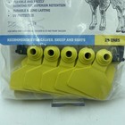 Z-tags Yellow Stockman Two Piece Tag Small Animal 25pcs Livestock Id Tags