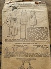 Antique 1907 Pictorial Review Pattern 8012 Ladies Combo Undergarment b-36