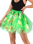  St  Patrick s Day Tutu Skirt Green Clover 40 Regular A-clover hat lucky