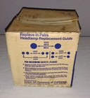 Vintage Union 76 Gas Station 5001 Hi Beam Round Headlight 12 Volt 2 Prong Sealed