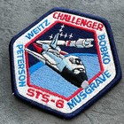 Vintage Original Lion Bros Sts-6 Challenger Nasa Space Shuttle Mission Patch 4 