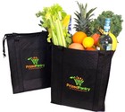 Set Of 2 Insulated Reusable Grocery Shopping Bags  Large Food Delivery Tote Bags