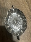 Hanau Sterling Silver  Hand Hammered Repousse    Fruit Bowl wine Germany Pre 1900
