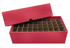2 Guardhouse Cent Penny Coin Tube Storage Boxes Red Holds 50 Rolls Heavy Duty
