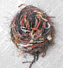 Scrapbook Mixed Media Fibers Junk Journal Embellishments 24 Yds  haunted Woods 
