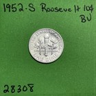 1952-s Roosevelt Dime 10c Bu Uncirculated Mint State 90  Silver