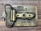 Big Stone Gap Va Power Valley Vikings Football 1982 Championship Belt Buckle