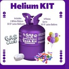 Gasclub 13l Helium Tank Balloon Kit  50 X 9  Latex Balloons  Party Wedding Decor