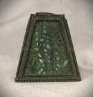 Antique Arts   Crafts Mission Riviere Studios Bronze Glass Lampshade Tiffany