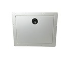 Marine Storage Drawer Box  Face 14 1 8in X 17 3 4in  White Poly  New