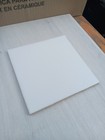 1 Box -50 Tiles  6 Ft    - Matte Artic White 4x4 Ceramic Subway Tile  vintage